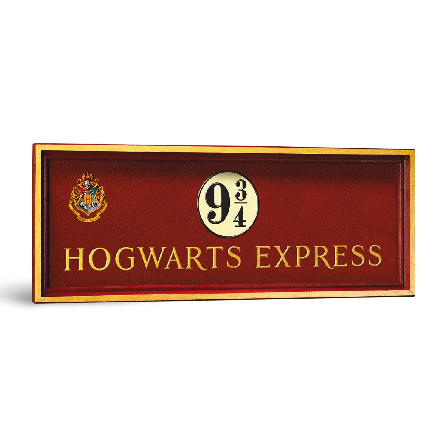 Harry Potter réplique panneau Voie 9 3/4 Poudlard Express 56x20cm