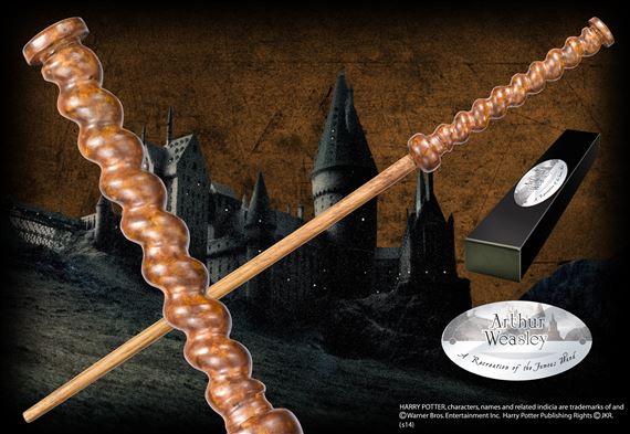 Harry Potter baguette magique de Arthur Weasley (édition personnage)
