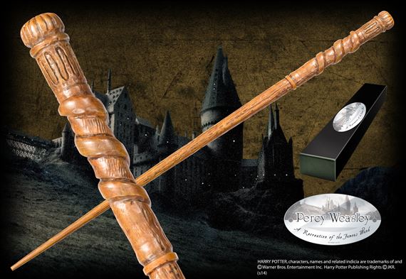 Harry Potter baguette magique de Percy Weasley (édition personnage)