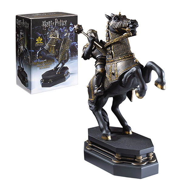 Harry Potter Serre-Livres Wizard Chess Black Knight 20cm
