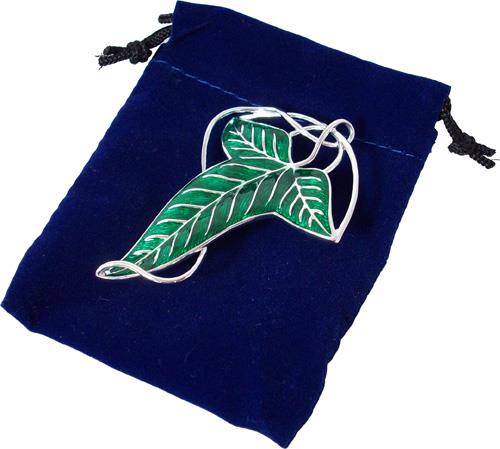 LOTR / The Hobbit réplique Broche Feuille de la Lorien 