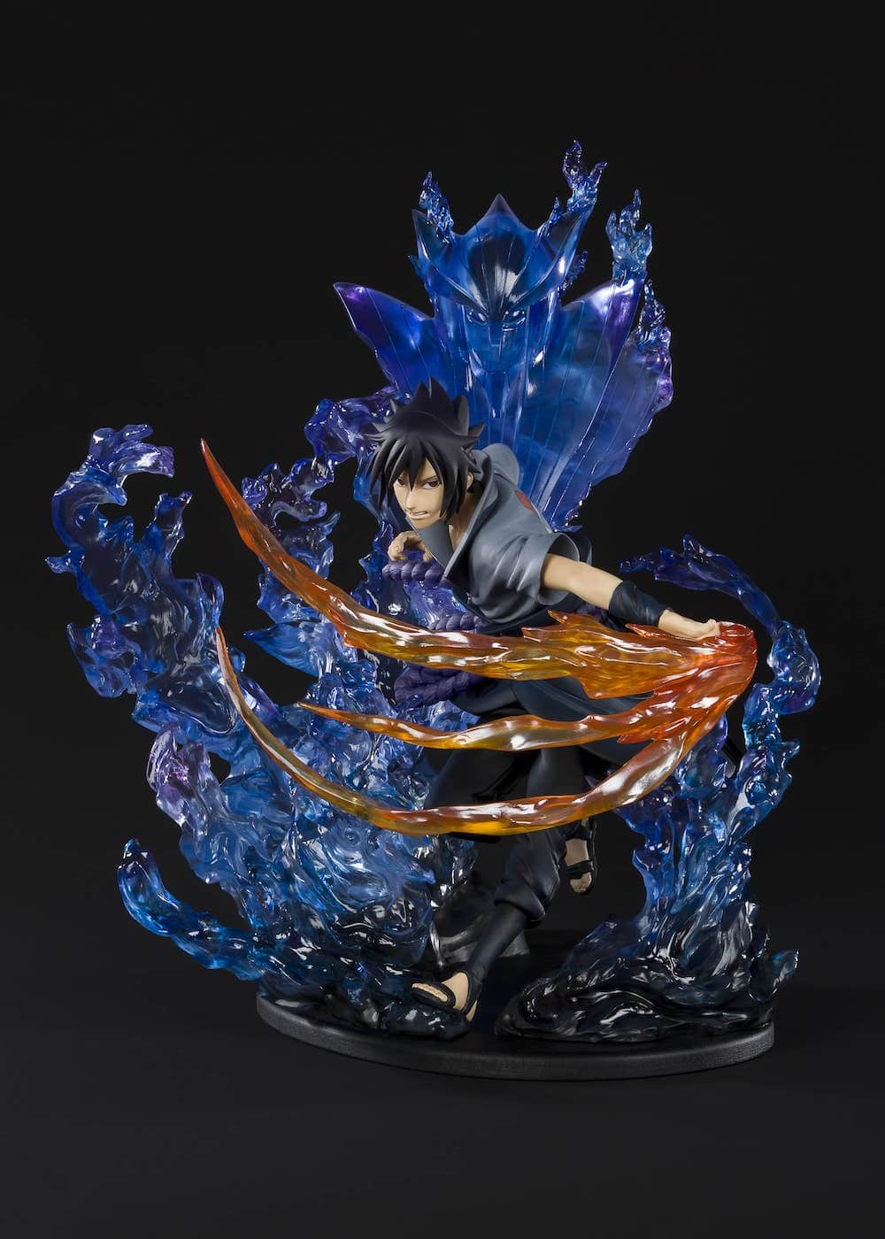 Naruto Shippuden Figuarts Zero Sasuke Uchiha Susanoo Kizuna Relation 22cm