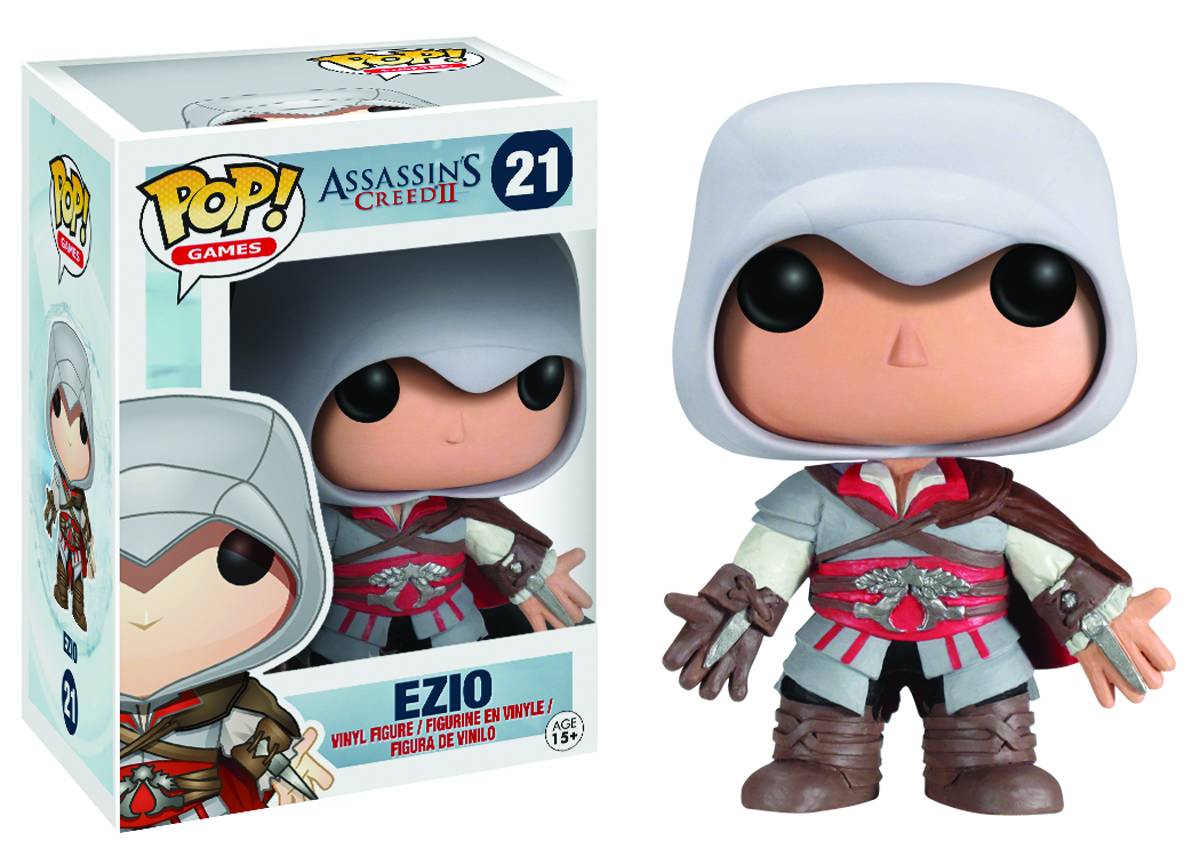 Assassins Creed Pop Ezio Vinyl 9cm