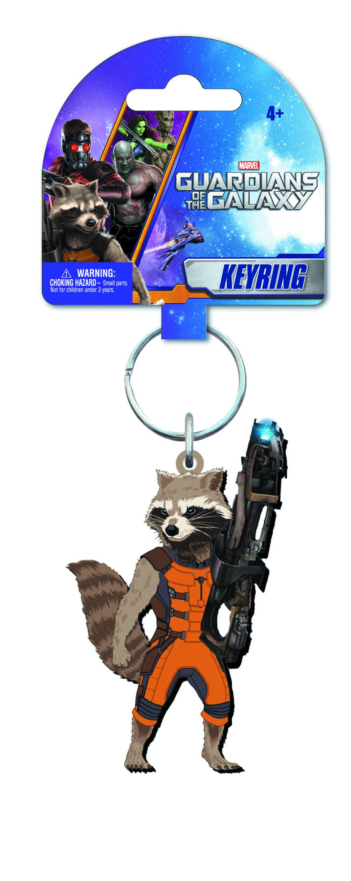 Marvel Porte clé Guardians of the Galaxy Rocket Raccoon 6cm