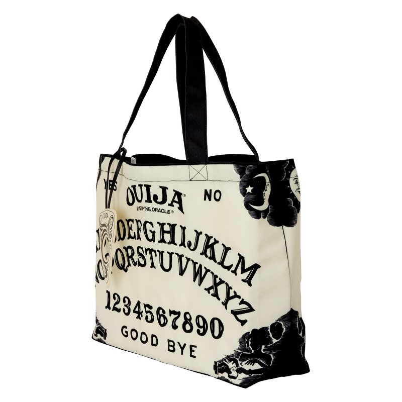 Hasbro Loungefly Sac Tissu Tote Bag Ouija Oversize Glow in the Dark