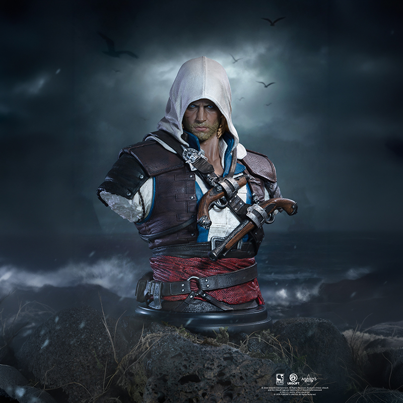 Assassins Creed Black Flag Resynced Bust 1/4 Edward Kenway 