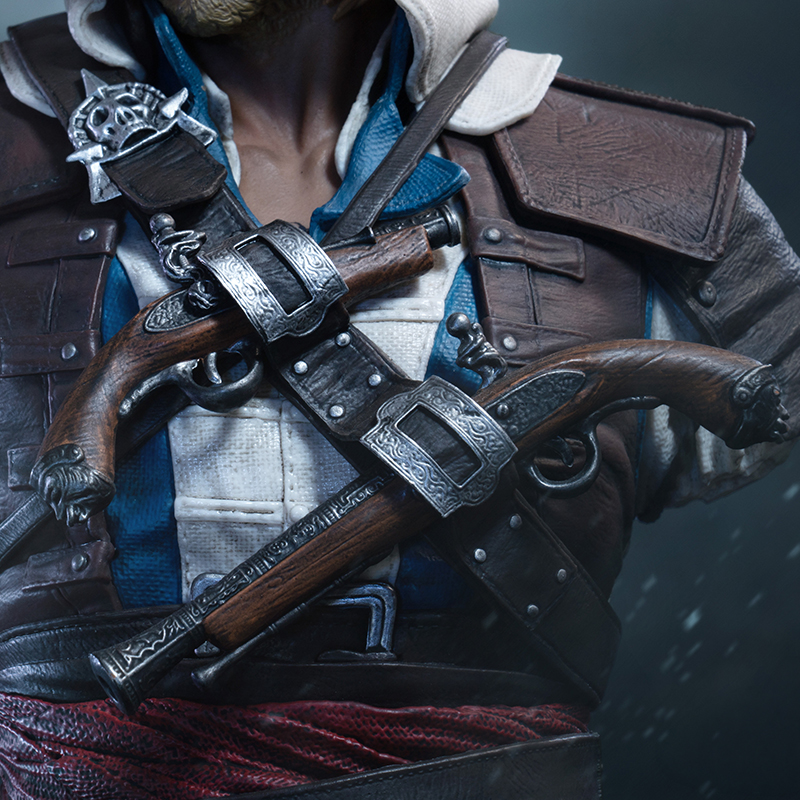 Assassins Creed Black Flag Resynced Bust 1/4 Edward Kenway 
