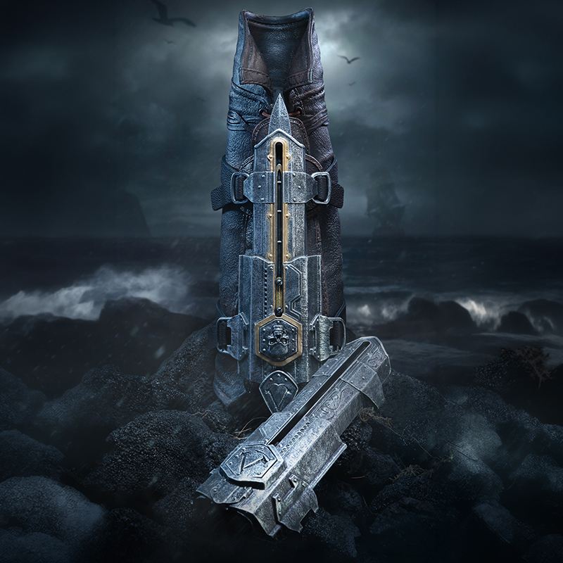 Assassins Creed Black Flag Resynced Hidden Blade Edward Kenway 
