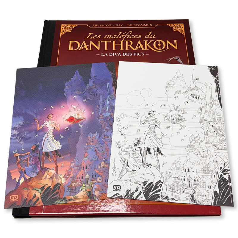 BD Les Malefices De Danthrakon Edition Spéciale