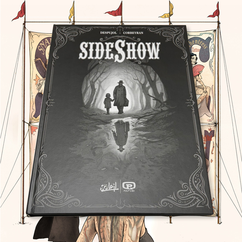 BD Sideshow Integrale Luxe Noir & Blanc