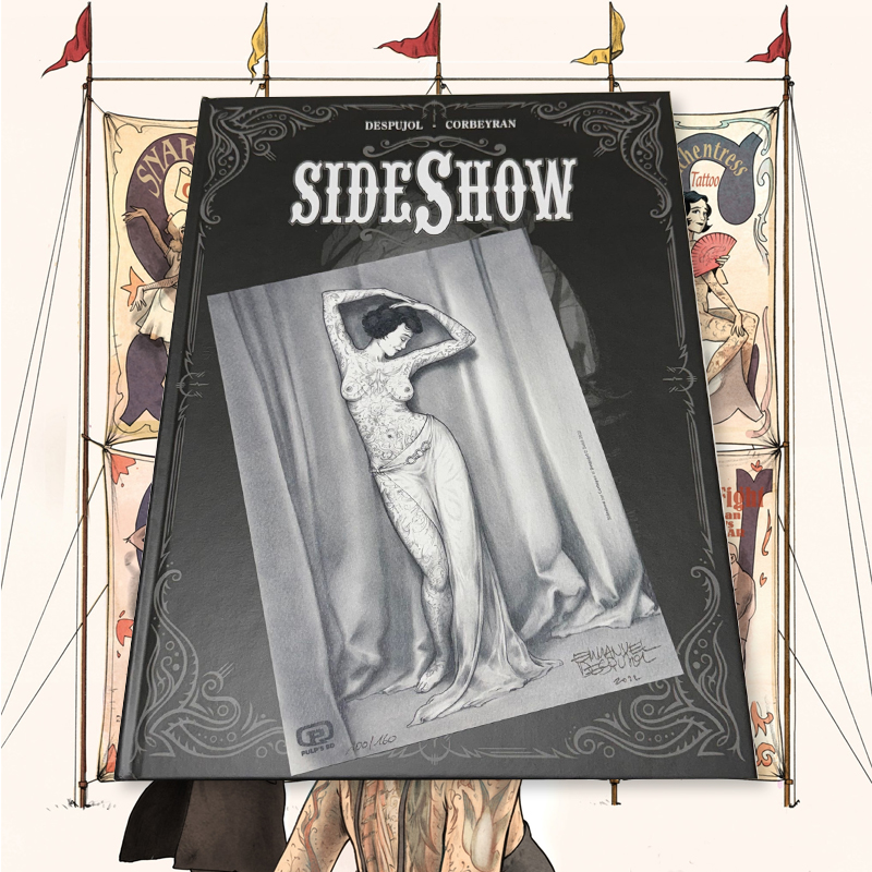 BD Sideshow Integrale Luxe Noir & Blanc