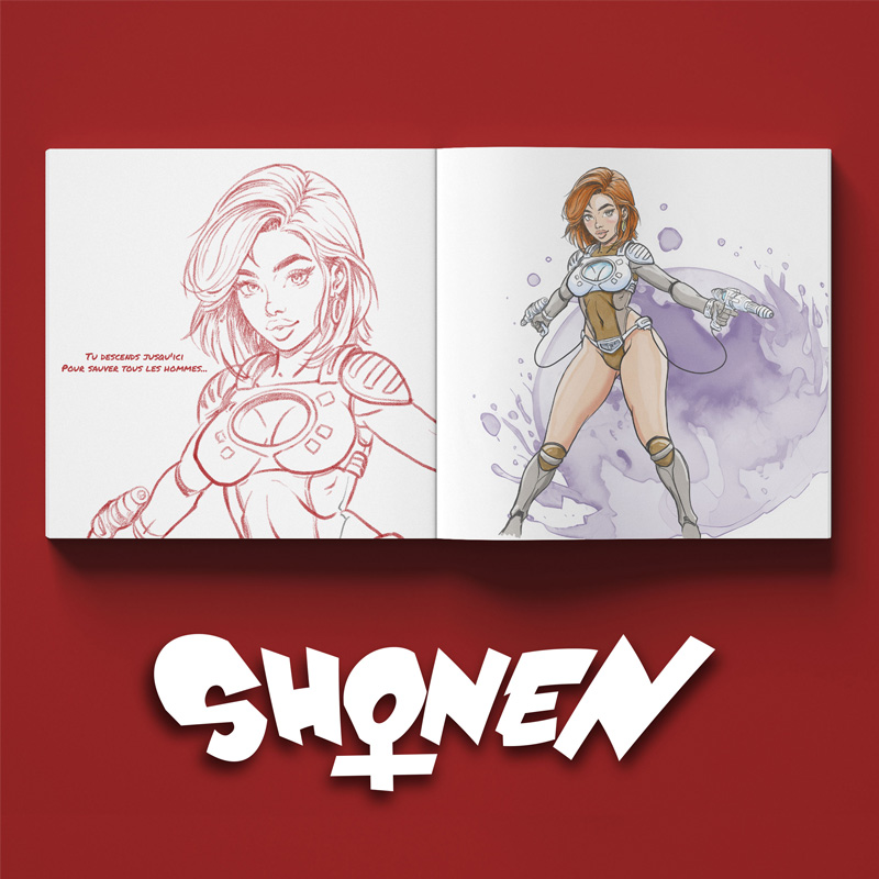 BD Art Book - Shonen Girls by ZeMiaL