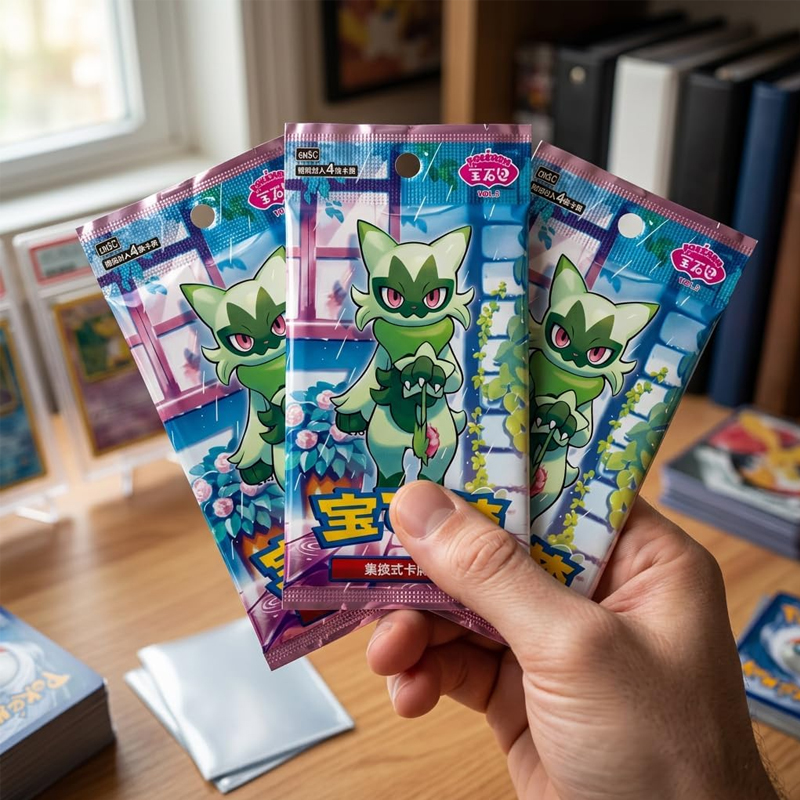 Pokemon TCG CN Gem Pack Vol 5 Display 18 Boosters 4 Cartes