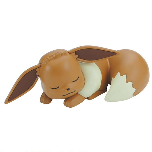 Pokemon Pokepla Quick 07 Evoli Sleeping 11,5cm