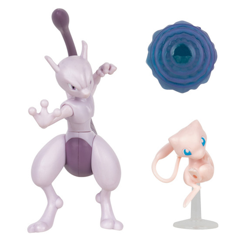 Pokemon 2-Pack Figure  11cm Mewtwo 5cm Mew 