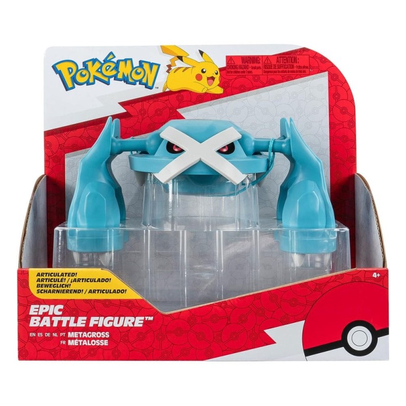 Pokemon Epic Battle Figure W6 Metagross Metalosse