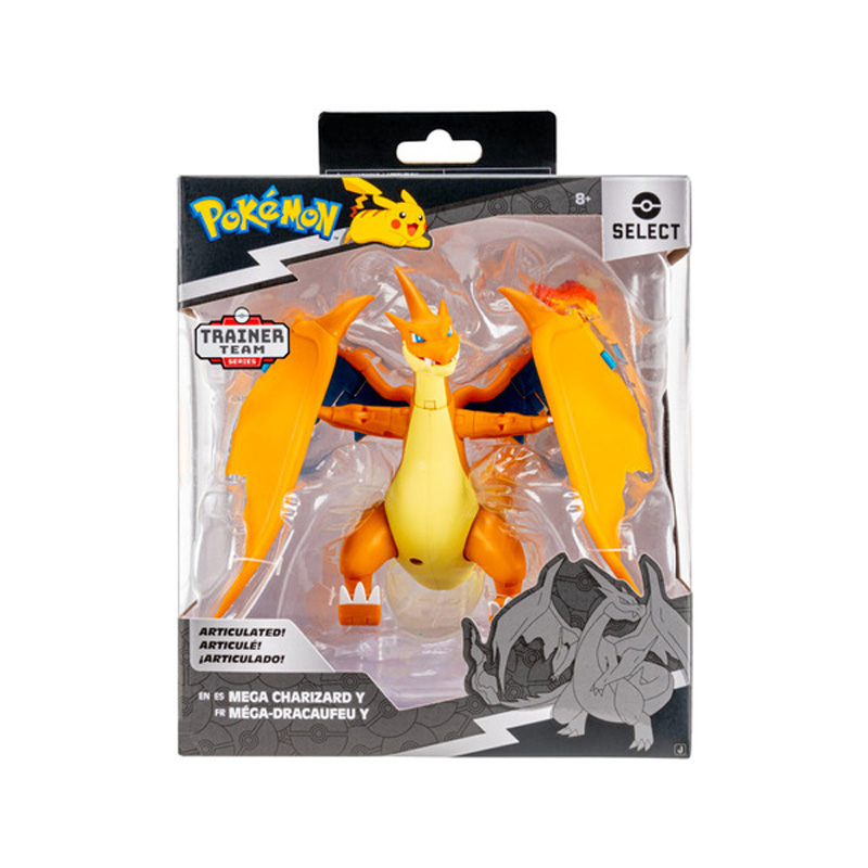 Pokemon Select 15cm Super Articulated Figure W11 Mega Charizard Y Dracaufeu