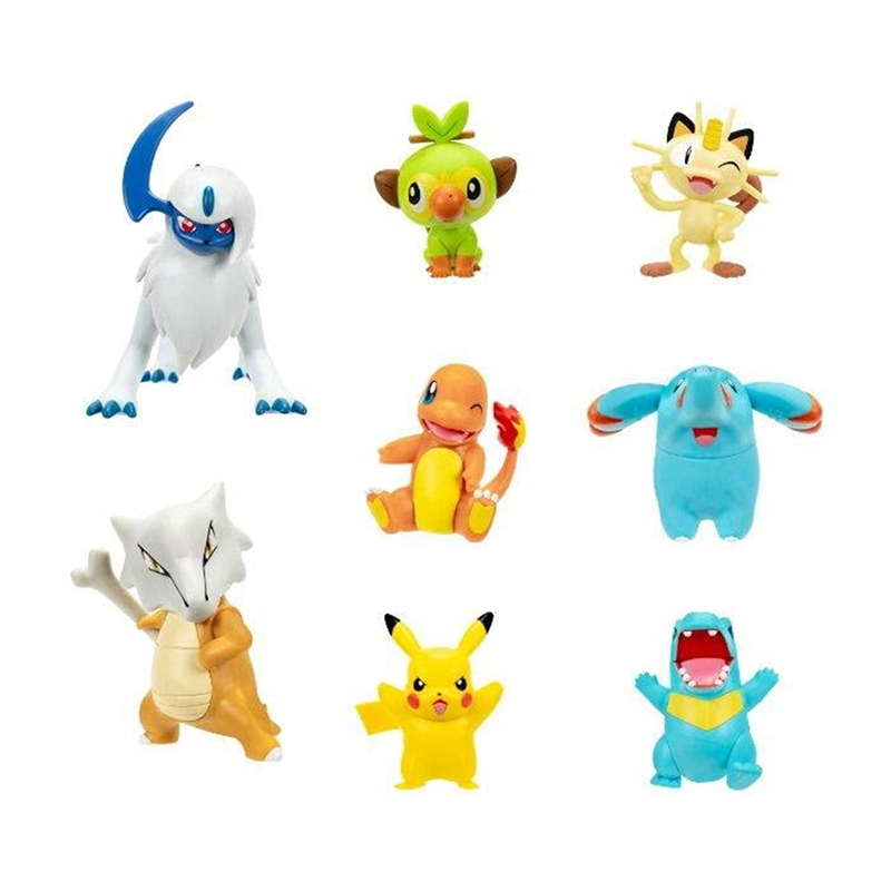 Pokemon Battle Figure Multipack 8Pcs 5cm W16