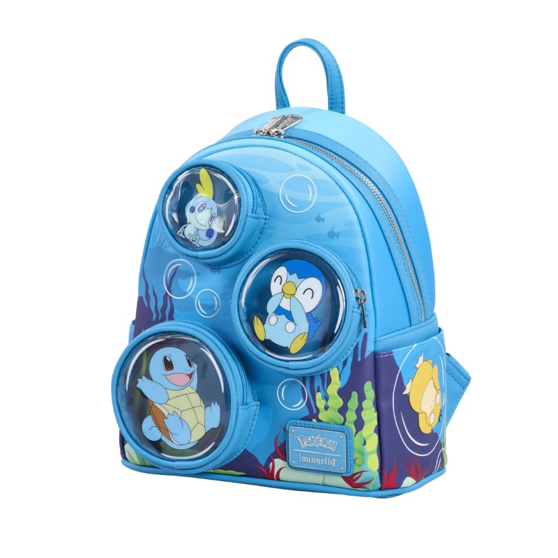 Pokemon Loungefly Mini Sac A Dos Bubbles Water 