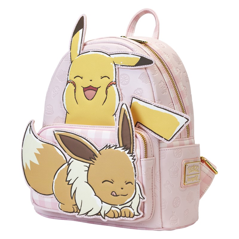 Pokemon Loungefly Mini Sac A Dos Pikachu & Eevee Evoli