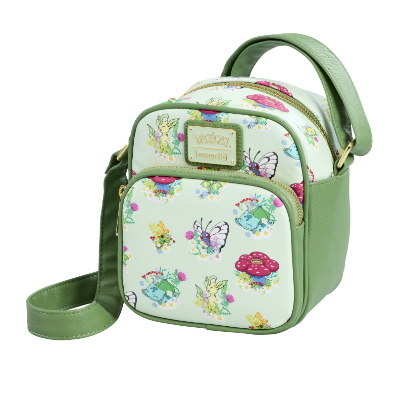Pokemon Loungefly Sac A Main Sacoche Grass Type Passport