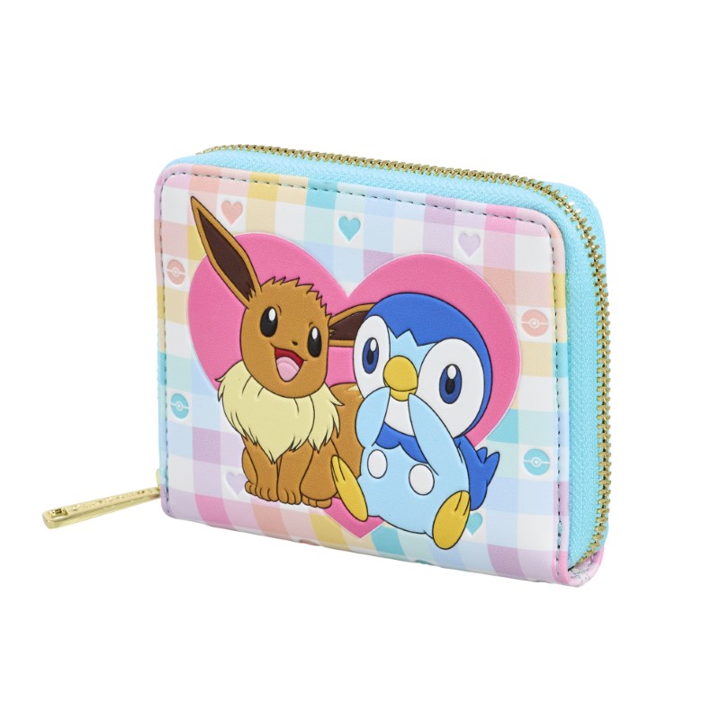 Pokemon Loungefly Portefeuille Piplup And Eevee Friends