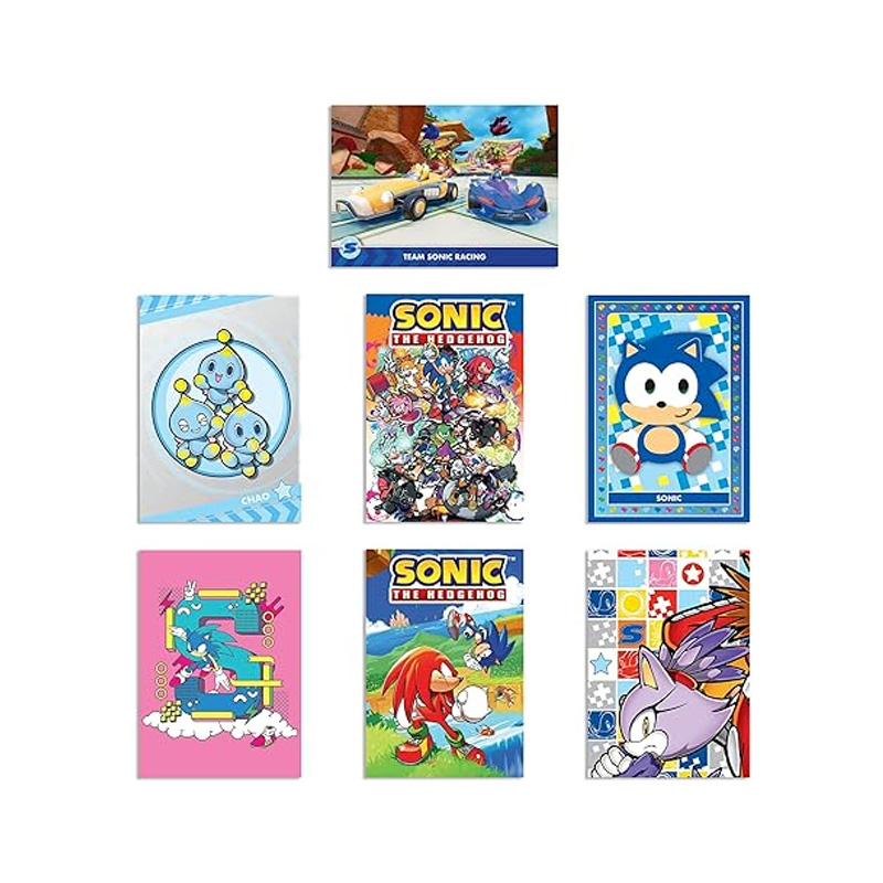 Sonic The Hedgehog TC Panini Starter Pack