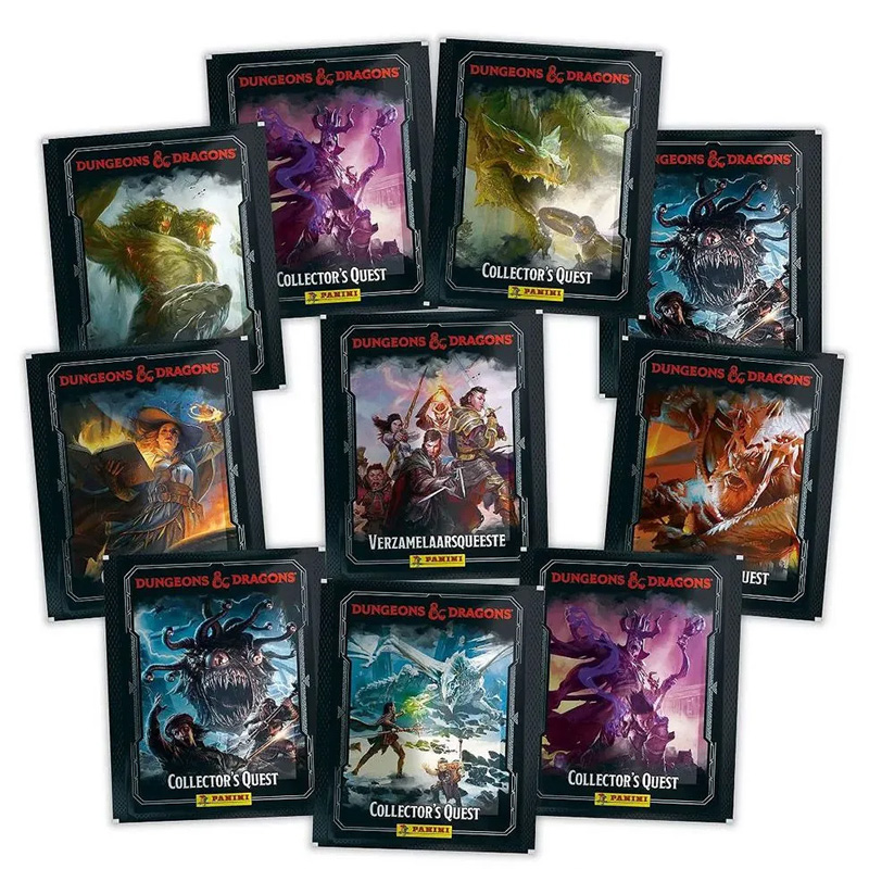 Dungeons & Dragons Panini Stickers Boite De 24 Pochettes