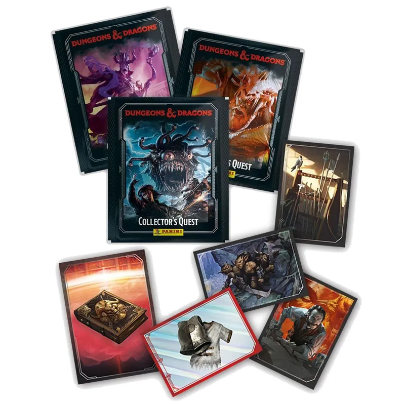 Dungeons & Dragons Panini Stickers Album 10 Pochettes