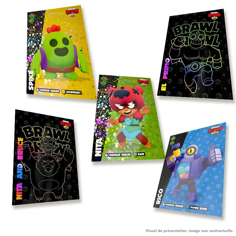 Brawl Stars  Panini  TC Starter-Pack 1 Binder + 2 Pochettes + 1 Carte El