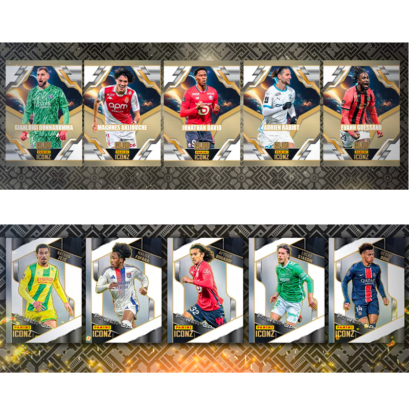 Foot Panini Ligue 1 Iconz Boite 8 Pochettes 8 Cartes
