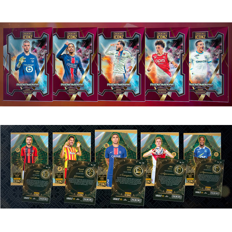 Foot Panini Ligue 1 Iconz Boite 8 Pochettes 8 Cartes