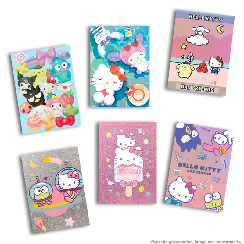 Hello Kitty & Friends Panini TC Blister 3 Pochettes + 1 Carte El