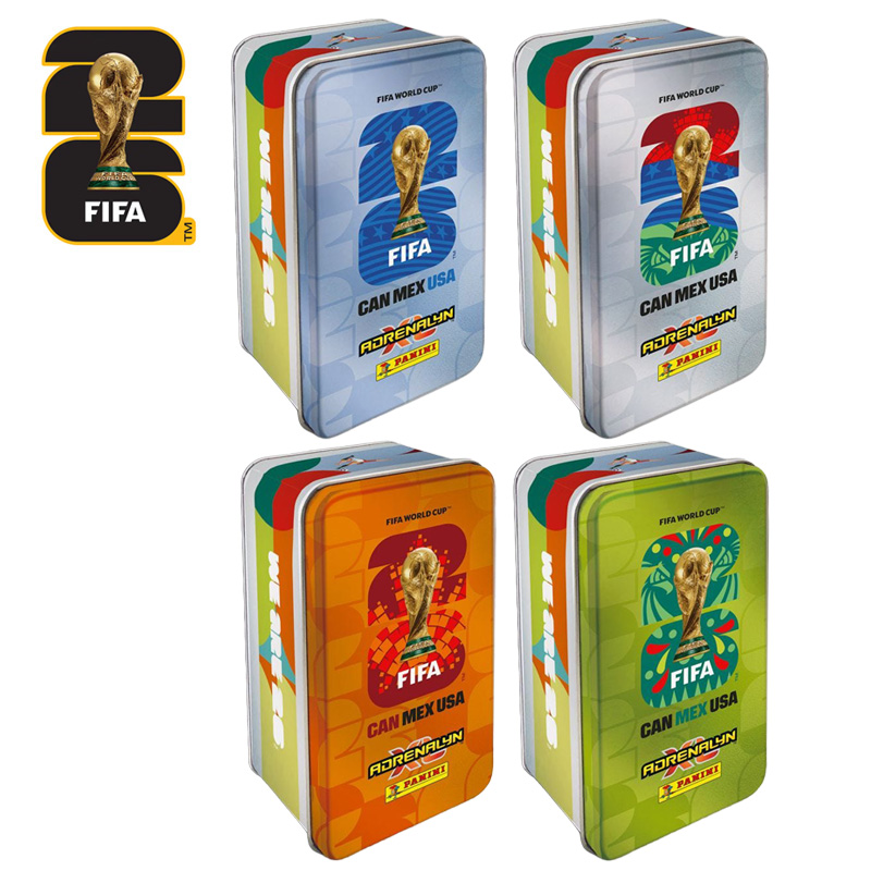 Fifa World Cup 26TM TCG Panini Boite Metal Maxi