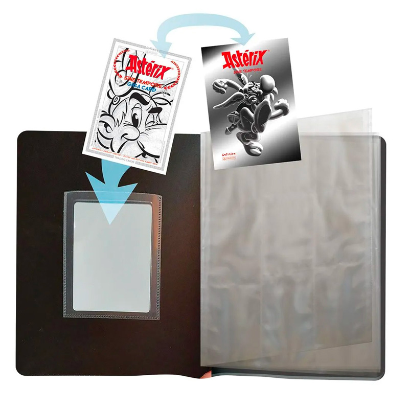 Asterix Panini Infinito TC Starter Set Classeur et Cartes Exclusives