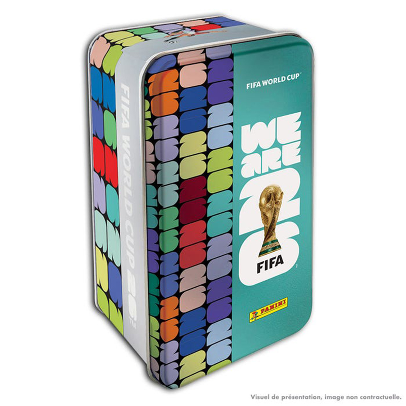 Coupe Du Monde Fifa 26TM Panini Stickers Boite Métal Gf 16 Pochettes
