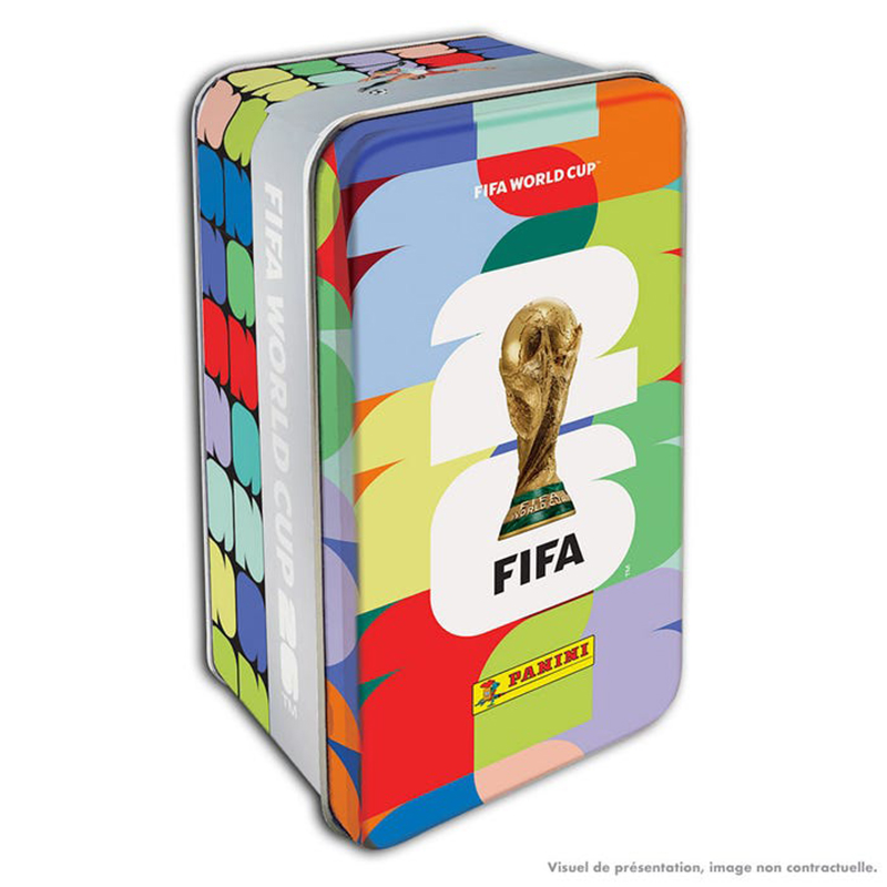 Coupe Du Monde Fifa 26TM Panini Stickers Boite Métal Gf 16 Pochettes