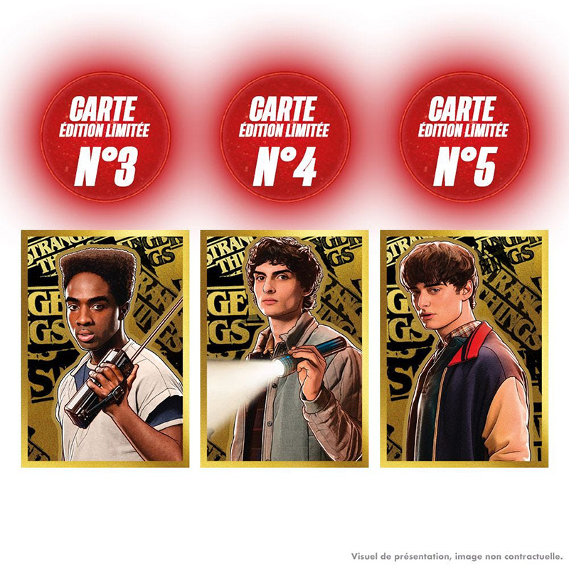 Stranger Things  TC Panini Blister 4 Pochettes 1 Carte EL