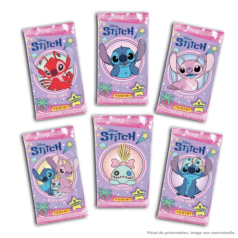 Disney Stitch TC 2 Blister 4 Pochettes