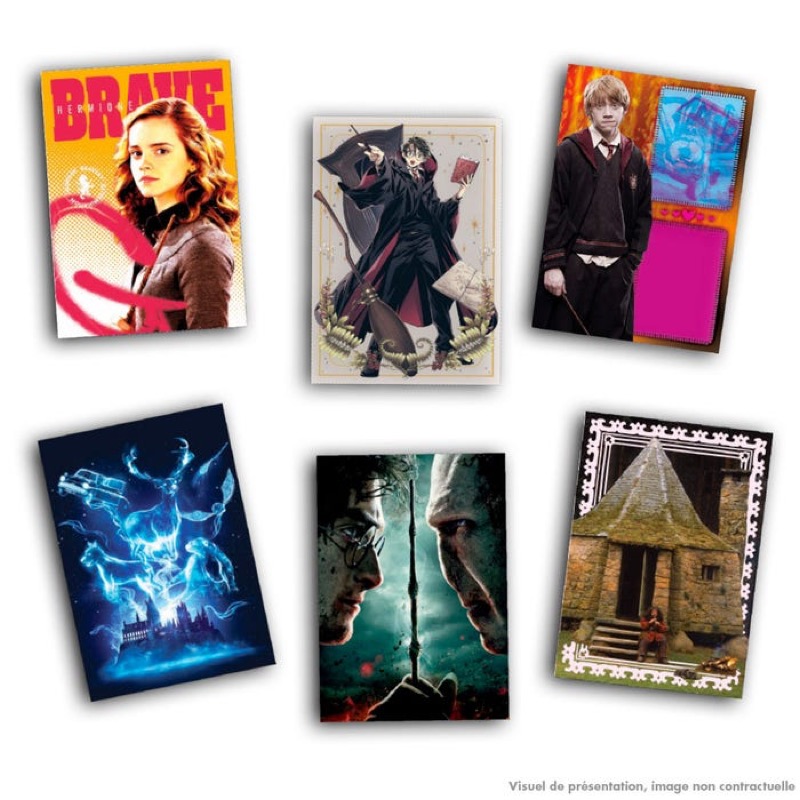 Harry Potter Always TC Blister 4 Pochettes + 1 Carte EL