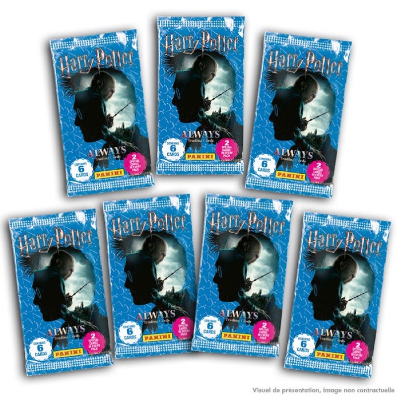 Harry Potter Always TC Blister 7 Pochettes + 2 Cartes EL