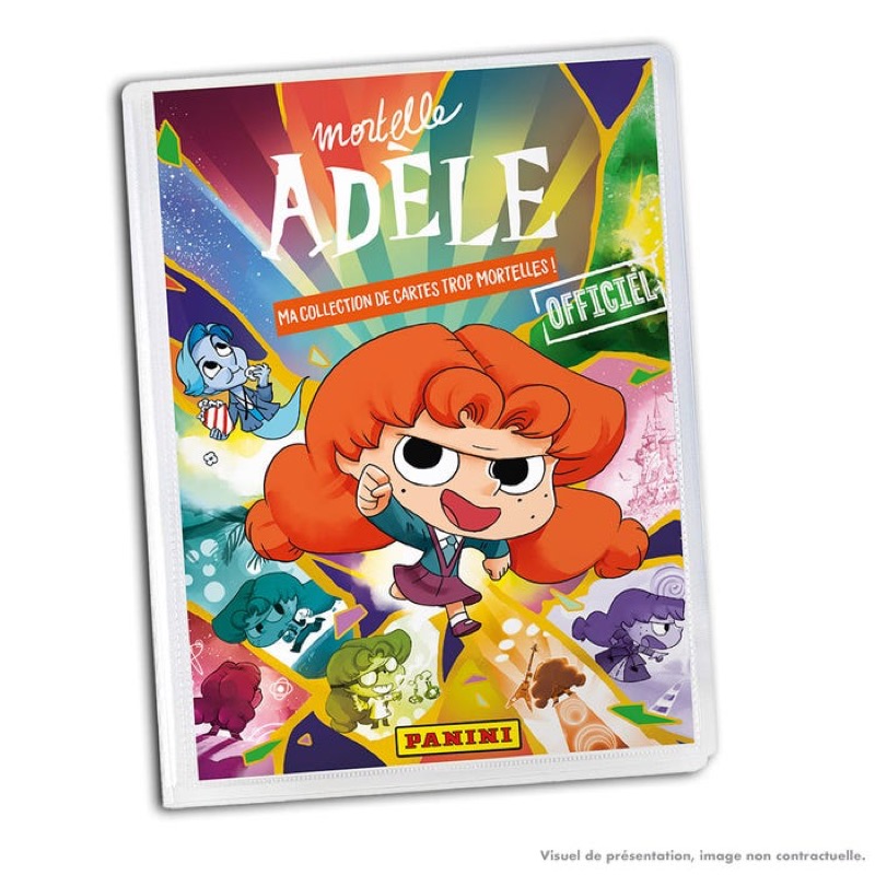 Mortelle Adele TC Starter-Pack 1 Classeur + 2 Pochettes + 1 Carte EL
