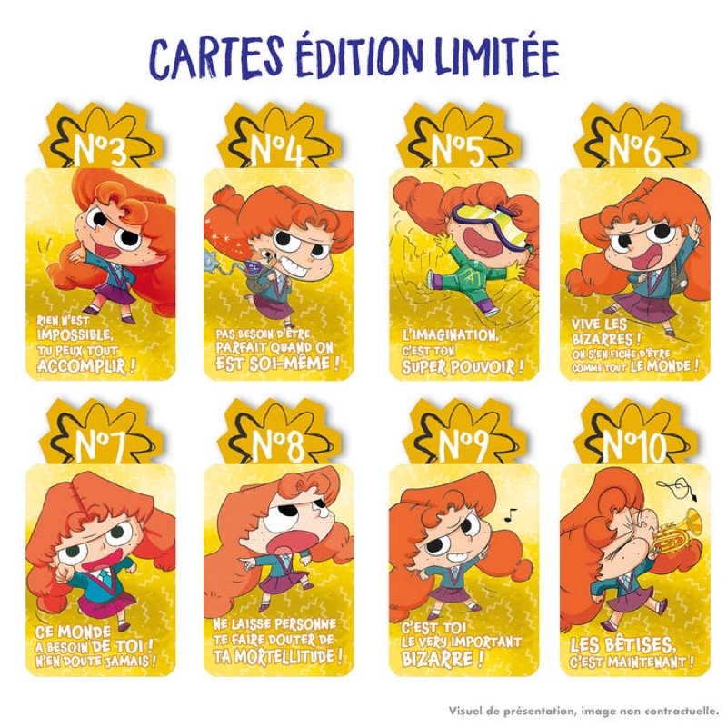 Mortelle Adele TC Blister 5 Pochettes + 2 Cartes EL