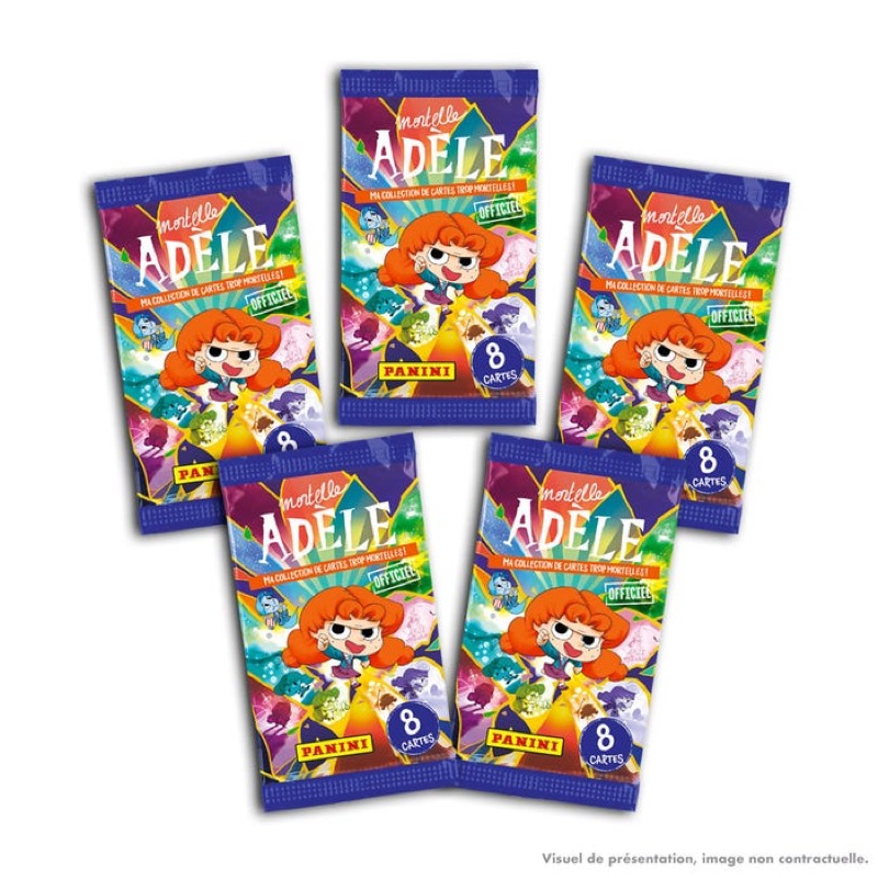 Mortelle Adele TC Blister 5 Pochettes + 2 Cartes EL