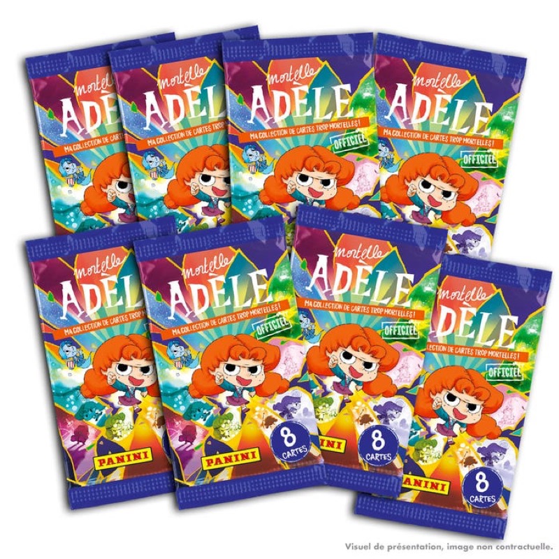 Mortelle Adele TC Boîte Métal 8 Pochettes + 1 Carte EL 