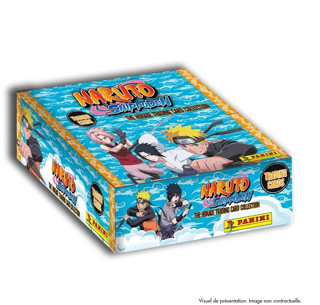 Panini Naruto Trading Cards 18 Pochettes 144 Cartes