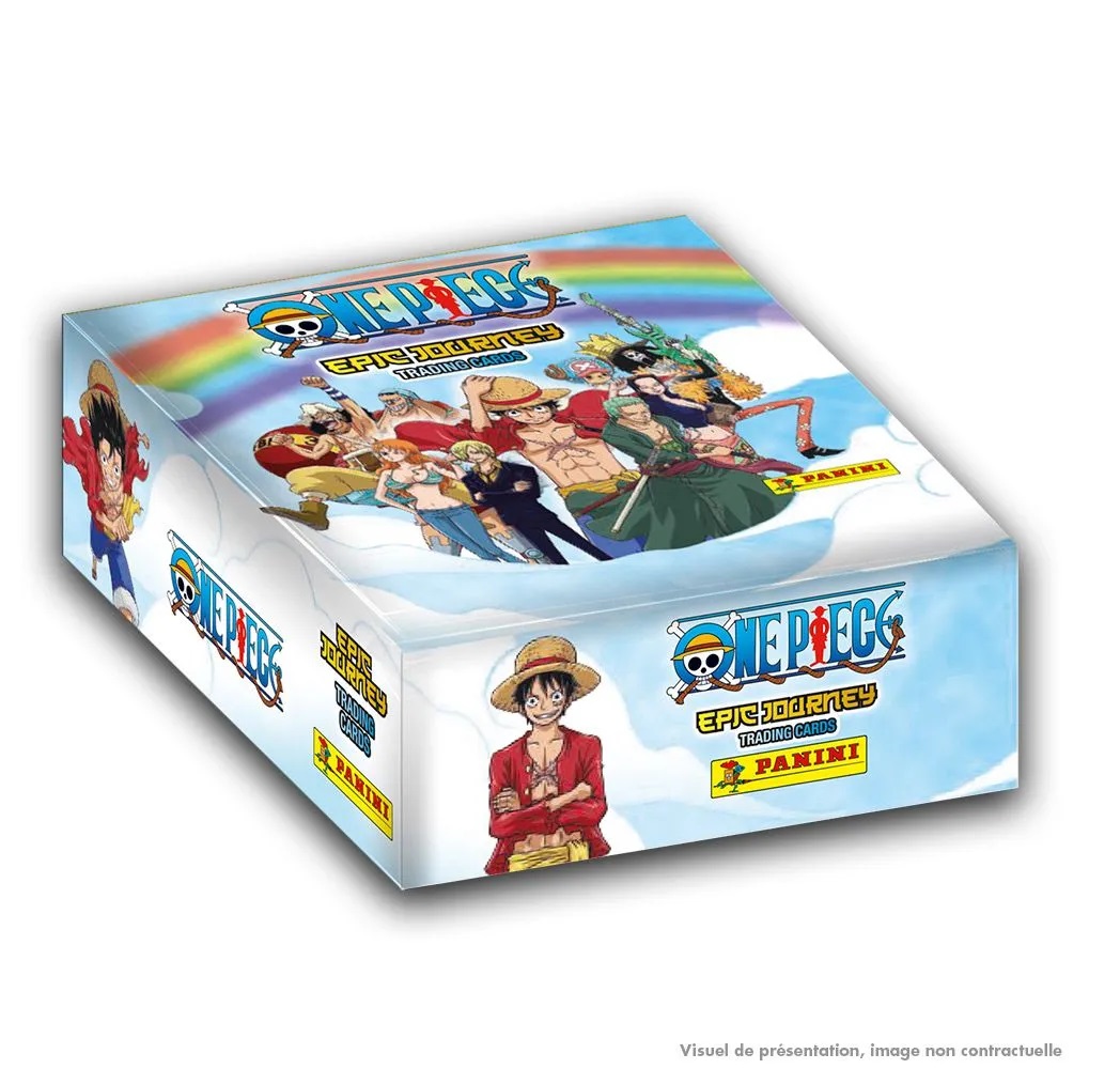 Panini One Piece Trading Cards 18 Pochettes 144 Cartes