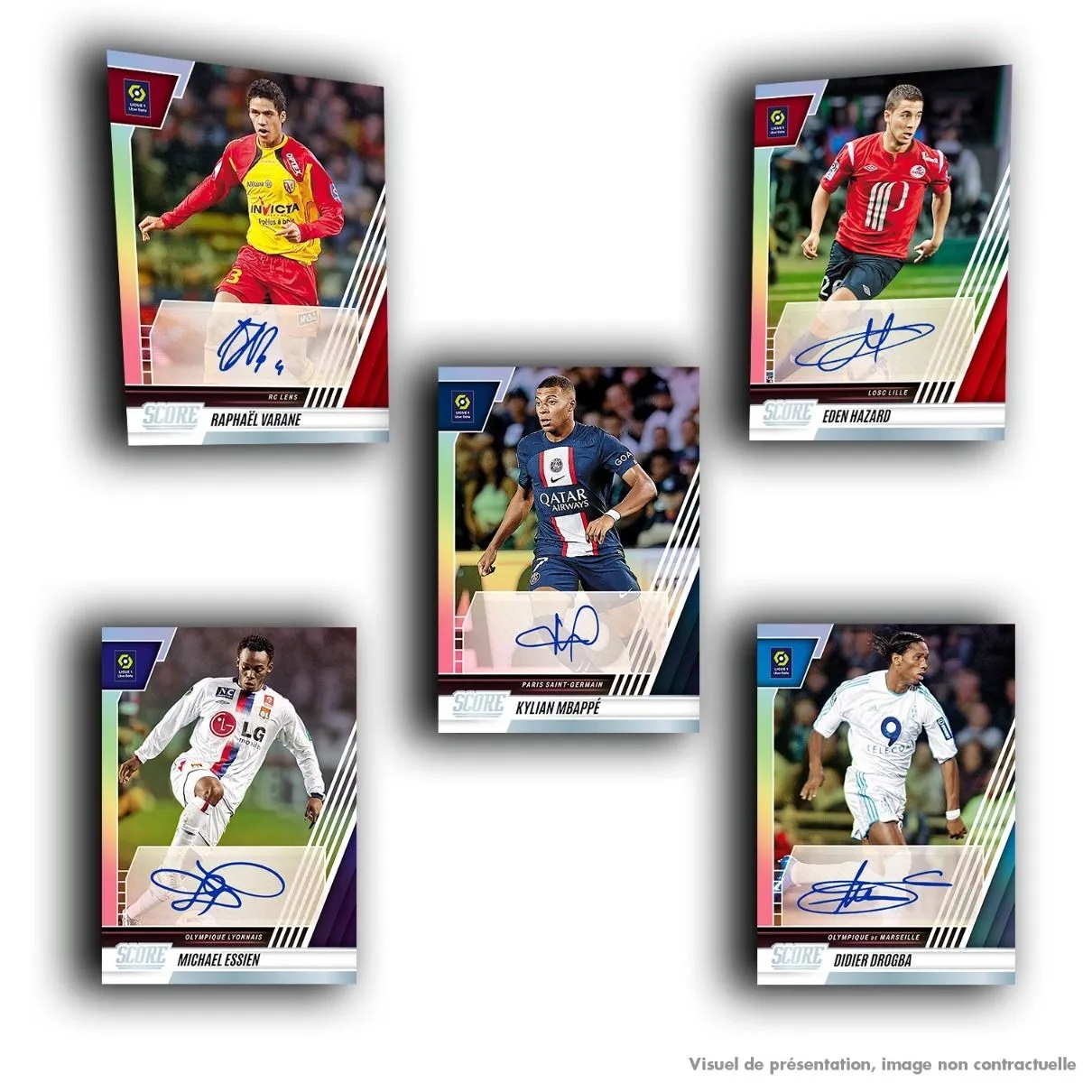 Panini Soccer Trading Cards Score Ligue 1 Uber Eats 2022 2023 12 Fat Pack 360 Cartes