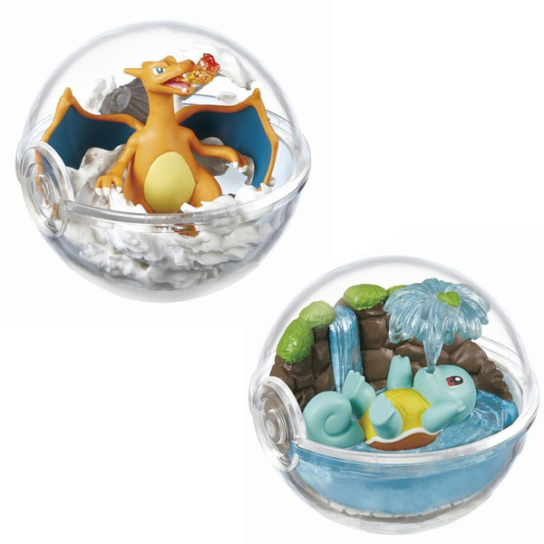 Pokemon Pokeball Terrarium Serie 2 Trading Boite de 6