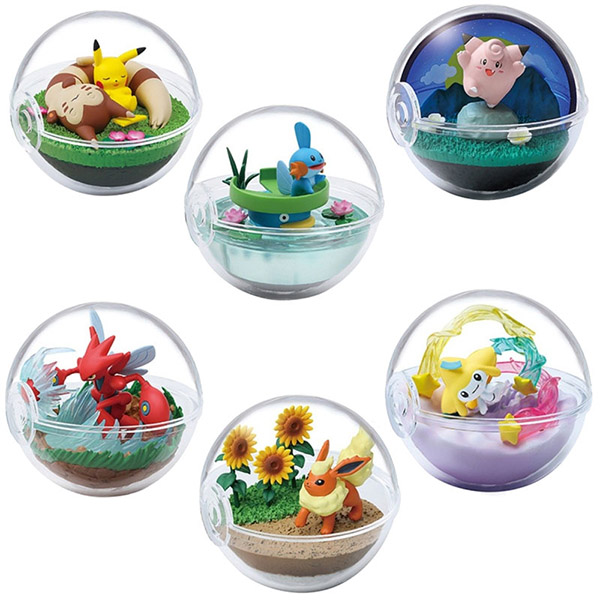 Pokemon Terrarium vol 8 boite de 6pcs